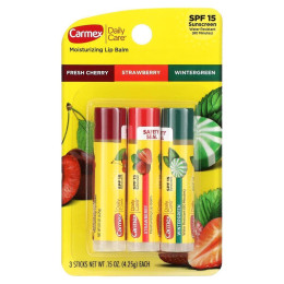 Щоденний бальзам для губ SPF15 (Daily Care Moisturizing Lip Balm Variety SPF 15) 3 шт по 4,25 г