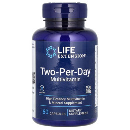 Мультивитамины Life Extension (Two-Per-Day Capsules) 60 капсул