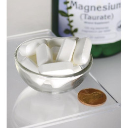 Магний таурат, Magnesium Taurate, Swanson, 100 мг 120 капсул
