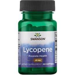 Ликопин, Lycopene, Swanson, 20 мг, 60 капсул