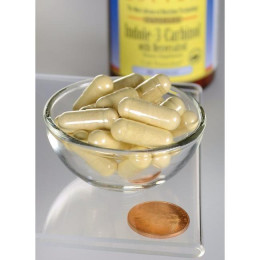 Індол-3-карбінол з ресвератрол, Indole-3-Carbinol with Resveratrol, Swanson, 200 мг 60 капсул