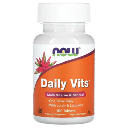 Мультивитамины Now Foods (Daily Vits) 100 таблеток