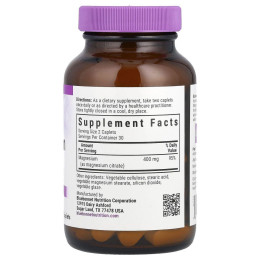Цитрат магнія Bluebonnet Nutrition (Magnesium Citrate) 60 капсул