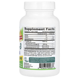 Deva, Vegan Omega-3 DHA-EPA, 500 мг, 60 веганских мягких таблеток