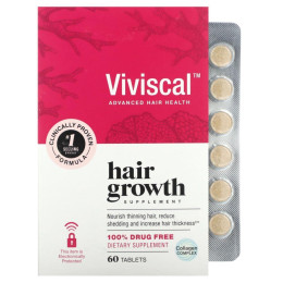 Viviscal, добавка для росту волосся, 60 таблеток