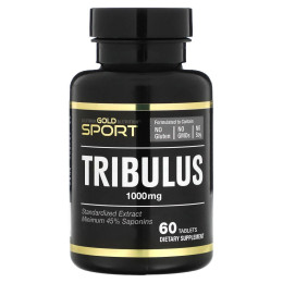 Трибулус California Gold Nutrition (Tribulus) 1000 мг 60 таблеток.