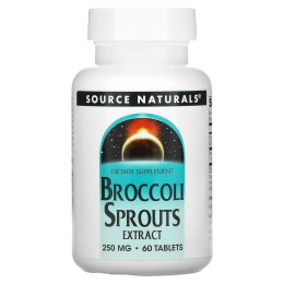Экстракт брокколи, Broccoli Sprouts, Source Naturals, 60 таблеток