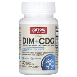 DIM + CDG, покращена формула детоксикації, Jarrow Formulas, 30 овочевих капсул
