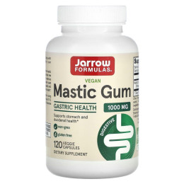 Смола мастикового дерева Jarrow Formulas (Mastic Gum) 500 мг 120 капсул