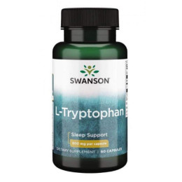 L-Tryptophan 500 mg - 60 Caps Swanson