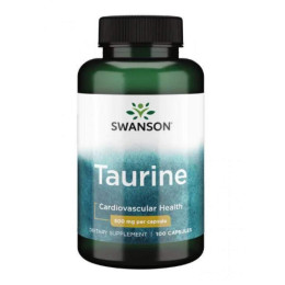 Taurine 500mg - 100caps Swanson