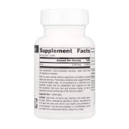 Biotin 5000mcg - 60 tabs Source Naturals