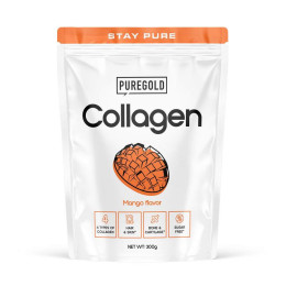 Collagen - 300g Tropical Mango ith Mango pieces Pure Gold