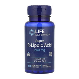 Super R-Lipoic Acid 240 mg - 60 vcaps Life Extension