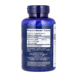 Optimized Garlic - 200 vcaps Life Extension