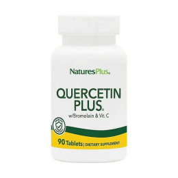 Quercetin + VIT C Bromelain - 90 tabs Nature's Plus