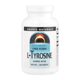 L-Tyrosine 500mg - 100 tabs Source Naturals