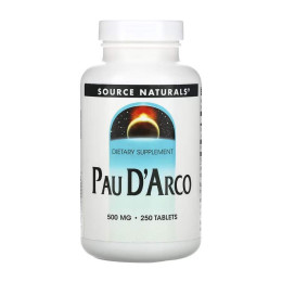 Pau D'Arco 500mg - 250 tabs Source Naturals