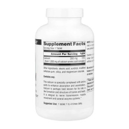 Calcium 200mg - 250 tabs Source Naturals