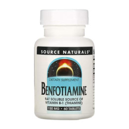 Benfotiamine 150mg - 60 tabs Source Naturals