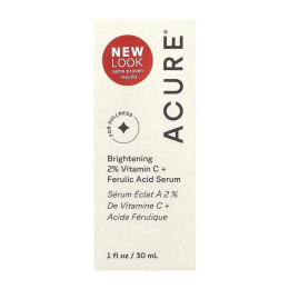 Brightening 2% Vitamin C + Ferulic Acid Serum - 30 ml Acure