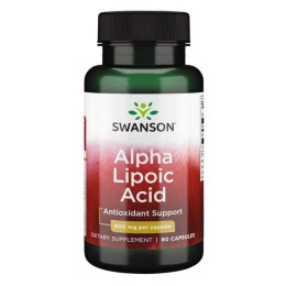 Alpha Lipoic Acide 600mg - 60cap Swanson