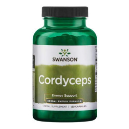 Cordyceps 600 mg - 120 Capsules Swanson