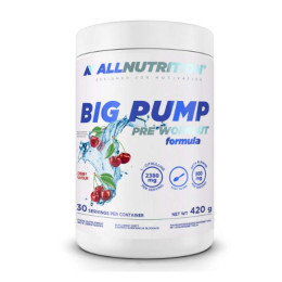 Big Pump Pre Workaut Formula - 420g Cherry Allnutrition