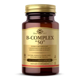 B-Complex 50 - 100 vcaps Solgar
