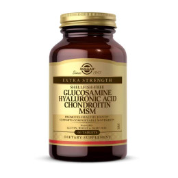 Glucosamine Hyaluronic Acid Chondroitin MSM - 60 tabs Solgar