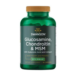 Glucosamine Chondroitin MSM - 90caps Swanson