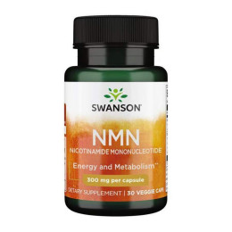 NMN Nicotinamide Mononucleotide 300mg - 30 vcaps Swanson