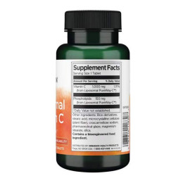 Liposomal Vitamin C - High Bioavailability 1000 mg - 60 tabs Swanson