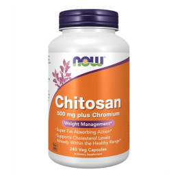 Chitosan Plus 500mg - 240 vcaps Now Foods