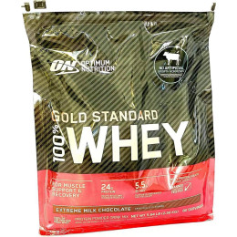Протеїн Optimum Nutrition Gold Standard 100% Whey 2560 г, Extrime Milk Chocolate Optimum Nutrition