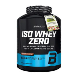 BioTech Iso Whey Zero (2,27 kg, catalan caramel cream)