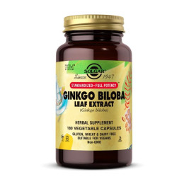 Solgar Ginkgo Biloba Leaf Extract (180 veg caps)