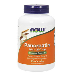 NOW Pancreatin 2000 (250 caps)