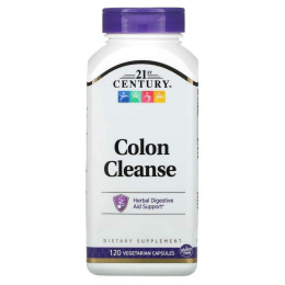 Очищаюча суміш, Colon Cleanse, 21st Century, 120 капсул