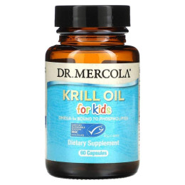 Масло криля для детей Dr. Mercola (Kid's Krill Oil) 60 капсул