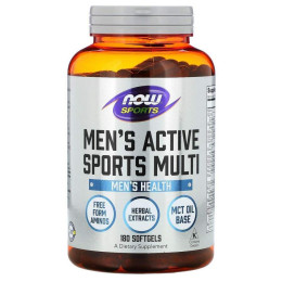 Мультивитамины для мужчин Now Foods (Men's Extreme MultiSports) 180 капсул