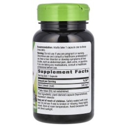 Клопогон (Циміцифуга), Black Cohosh, Nature's Way, корінь, 540 мг, 100 вегетаріанських капсул