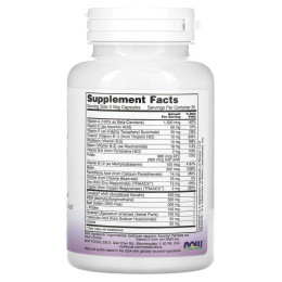 Вітаміни для шкіри волосся і нігтів Now Foods (Hair Skin & Nails) 90 капcул
