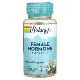 Смесь женских гормонов SP-7C, Female Hormone Blend SP-7C, Solaray, 100 вегетарианских капсул