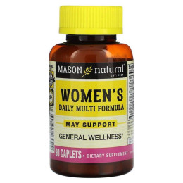 Щоденна формула для жінок, Mason Natural, 90 капсуловидних таблеток