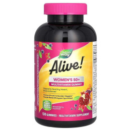 Мультивитамины для женщин после 50 Nature's Way (Women's 50+ Gummy Vitamins) 130 жевательных конфет