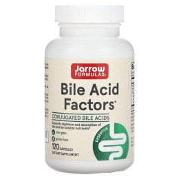 Желчные кислоты Jarrow Formulas (Bile Acid Factors) 120 капсул