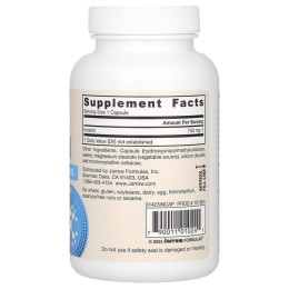 Інозитол, Inositol, Jarrow Formulas, 750 мг, 100 вегетаріанських капсул