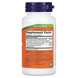 Клопогон гроновидний Now Foods (Black Cohosh Root) 90 капсул