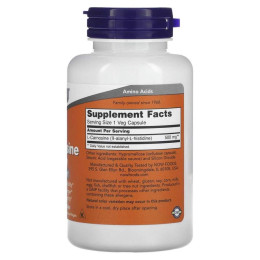 Карнозин Now Foods (L-Carnosine) 500 мг 100 вегетарианских капсул